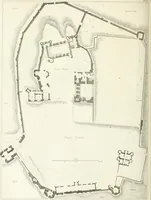 An illustration from The architectural antiquities of Great Britain : represented and illustrated in a series of views, elevations, plans, sections, and details, of various ancient English edifices : with historical and descriptive accounts of each (1807)