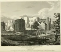 An illustration from The architectural antiquities of Great Britain : represented and illustrated in a series of views, elevations, plans, sections, and details, of various ancient English edifices : with historical and descriptive accounts of each (1807)