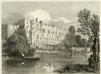 An illustration from The architectural antiquities of Great Britain : represented and illustrated in a series of views, elevations, plans, sections, and details, of various ancient English edifices : with historical and descriptive accounts of each (1807)