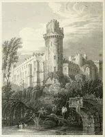 An illustration from The architectural antiquities of Great Britain : represented and illustrated in a series of views, elevations, plans, sections, and details, of various ancient English edifices : with historical and descriptive accounts of each (1807)