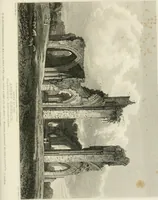 An illustration from The architectural antiquities of Great Britain : represented and illustrated in a series of views, elevations, plans, sections, and details, of various ancient English edifices : with historical and descriptive accounts of each (1807)