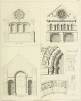 An illustration from The architectural antiquities of Great Britain : represented and illustrated in a series of views, elevations, plans, sections, and details, of various ancient English edifices : with historical and descriptive accounts of each (1807)