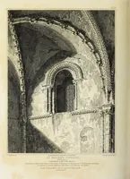 An illustration from The architectural antiquities of Great Britain, represented and illustrated in a series of views, elevations, plans, sections, and details, of various ancient English edifices : with historical and descriptive accounts of each (1807)