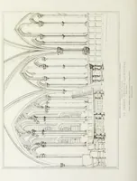 An illustration from The architectural antiquities of Great Britain, represented and illustrated in a series of views, elevations, plans, sections, and details, of various ancient English edifices : with historical and descriptive accounts of each (1807)