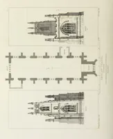 An illustration from The architectural antiquities of Great Britain, represented and illustrated in a series of views, elevations, plans, sections, and details, of various ancient English edifices : with historical and descriptive accounts of each (1807)