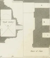 An illustration from The architectural antiquities of Great Britain, represented and illustrated in a series of views, elevations, plans, sections, and details, of various ancient English edifices : with historical and descriptive accounts of each (1807)