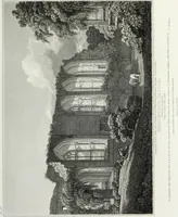 An illustration from The architectural antiquities of Great Britain, represented and illustrated in a series of views, elevations, plans, sections, and details, of various ancient English edifices : with historical and descriptive accounts of each (1807)