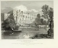 An illustration from The architectural antiquities of Great Britain, represented and illustrated in a series of views, elevations, plans, sections, and details, of various ancient English edifices : with historical and descriptive accounts of each (1807)