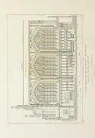An illustration from The architectural antiquities of Great Britain, represented and illustrated in a series of views, elevations, plans, sections, and details, of various ancient English edifices : with historical and descriptive accounts of each (1807)