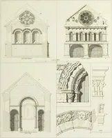 An illustration from The architectural antiquities of Great Britain, represented and illustrated in a series of views, elevations, plans, sections, and details, of various ancient English edifices : with historical and descriptive accounts of each (1807)