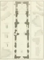 An illustration from The architectural antiquities of Great Britain : represented and illustrated in a series of views, elevations, plans, sections, and details, of various ancient English edifices : with historical and descriptive accounts of each (1807)