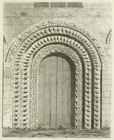 An illustration from The architectural antiquities of Great Britain : represented and illustrated in a series of views, elevations, plans, sections, and details, of various ancient English edifices : with historical and descriptive accounts of each (1807)