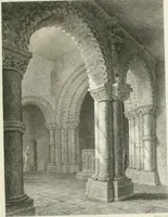An illustration from The architectural antiquities of Great Britain : represented and illustrated in a series of views, elevations, plans, sections, and details, of various ancient English edifices : with historical and descriptive accounts of each (1807)