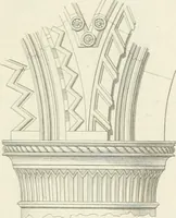 An illustration from The architectural antiquities of Great Britain : represented and illustrated in a series of views, elevations, plans, sections, and details, of various ancient English edifices : with historical and descriptive accounts of each (1807)