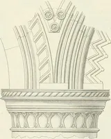 An illustration from The architectural antiquities of Great Britain : represented and illustrated in a series of views, elevations, plans, sections, and details, of various ancient English edifices : with historical and descriptive accounts of each (1807)