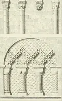 An illustration from The architectural antiquities of Great Britain : represented and illustrated in a series of views, elevations, plans, sections, and details, of various ancient English edifices : with historical and descriptive accounts of each (1807)