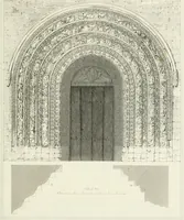 An illustration from The architectural antiquities of Great Britain : represented and illustrated in a series of views, elevations, plans, sections, and details, of various ancient English edifices : with historical and descriptive accounts of each (1807)