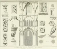 Picture 72 of 137 from The architectural antiquities of Great Britain : represented and illustrated in a series of views, elevations, plans, sections, and details, of various ancient English edifices : with historical and descriptive accounts of each (1807), leaf 358