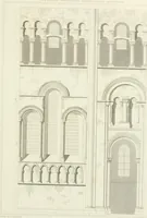 An illustration from The architectural antiquities of Great Britain : represented and illustrated in a series of views, elevations, plans, sections, and details, of various ancient English edifices : with historical and descriptive accounts of each (1807)