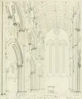 An illustration from The architectural antiquities of Great Britain : represented and illustrated in a series of views, elevations, plans, sections, and details, of various ancient English edifices : with historical and descriptive accounts of each (1807)