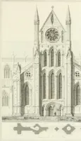 An illustration from The architectural antiquities of Great Britain : represented and illustrated in a series of views, elevations, plans, sections, and details, of various ancient English edifices : with historical and descriptive accounts of each (1807)