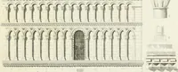 An illustration from The architectural antiquities of Great Britain : represented and illustrated in a series of views, elevations, plans, sections, and details, of various ancient English edifices : with historical and descriptive accounts of each (1807)