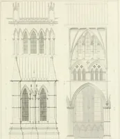 An illustration from The architectural antiquities of Great Britain : represented and illustrated in a series of views, elevations, plans, sections, and details, of various ancient English edifices : with historical and descriptive accounts of each (1807)