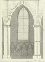 An illustration from The architectural antiquities of Great Britain : represented and illustrated in a series of views, elevations, plans, sections, and details, of various ancient English edifices : with historical and descriptive accounts of each (1807)