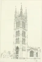 An illustration from The architectural antiquities of Great Britain : represented and illustrated in a series of views, elevations, plans, sections, and details, of various ancient English edifices : with historical and descriptive accounts of each (1807)