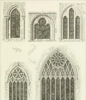 An illustration from The architectural antiquities of Great Britain : represented and illustrated in a series of views, elevations, plans, sections, and details, of various ancient English edifices : with historical and descriptive accounts of each (1807)