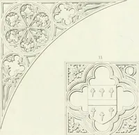 An illustration from The architectural antiquities of Great Britain : represented and illustrated in a series of views, elevations, plans, sections, and details, of various ancient English edifices : with historical and descriptive accounts of each (1807)