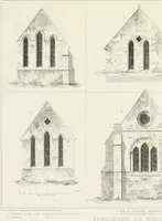 An illustration from The architectural antiquities of Great Britain : represented and illustrated in a series of views, elevations, plans, sections, and details, of various ancient English edifices : with historical and descriptive accounts of each (1807)