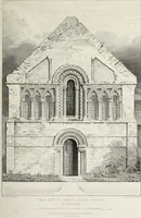 Picture 22 of 120 from The architectural antiquities of Great Britain, represented and illustrated in a series of views, elevations, plans, sections, and details, of various ancient English edifices : with historical and descriptive accounts of each (1807), leaf 358