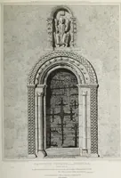 An illustration from The architectural antiquities of Great Britain, represented and illustrated in a series of views, elevations, plans, sections, and details, of various ancient English edifices : with historical and descriptive accounts of each (1807)