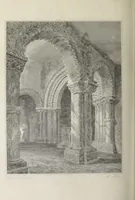 An illustration from The architectural antiquities of Great Britain, represented and illustrated in a series of views, elevations, plans, sections, and details, of various ancient English edifices : with historical and descriptive accounts of each (1807)