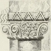 An illustration from The architectural antiquities of Great Britain, represented and illustrated in a series of views, elevations, plans, sections, and details, of various ancient English edifices : with historical and descriptive accounts of each (1807)