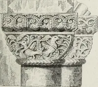 An illustration from The architectural antiquities of Great Britain, represented and illustrated in a series of views, elevations, plans, sections, and details, of various ancient English edifices : with historical and descriptive accounts of each (1807)