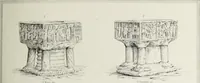 An illustration from The architectural antiquities of Great Britain, represented and illustrated in a series of views, elevations, plans, sections, and details, of various ancient English edifices : with historical and descriptive accounts of each (1807)