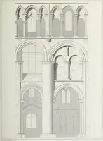 Picture 66 of 120 from The architectural antiquities of Great Britain, represented and illustrated in a series of views, elevations, plans, sections, and details, of various ancient English edifices : with historical and descriptive accounts of each (1807), leaf 446