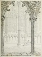 Picture 81 of 120 from The architectural antiquities of Great Britain, represented and illustrated in a series of views, elevations, plans, sections, and details, of various ancient English edifices : with historical and descriptive accounts of each (1807), leaf 478
