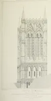 An illustration from The architectural antiquities of Great Britain, represented and illustrated in a series of views, elevations, plans, sections, and details, of various ancient English edifices : with historical and descriptive accounts of each (1807)