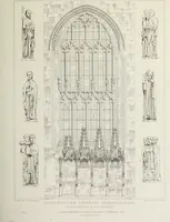 An illustration from The architectural antiquities of Great Britain, represented and illustrated in a series of views, elevations, plans, sections, and details, of various ancient English edifices : with historical and descriptive accounts of each (1807)