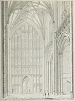 Picture 103 of 120 from The architectural antiquities of Great Britain, represented and illustrated in a series of views, elevations, plans, sections, and details, of various ancient English edifices : with historical and descriptive accounts of each (1807), leaf 514