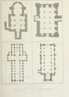 An illustration from The architectural antiquities of Great Britain, represented and illustrated in a series of views, elevations, plans, sections, and details, of various ancient English edifices : with historical and descriptive accounts of each (1807)