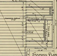 An illustration from Architectural drawing : a textbook that combines the parctical instructions and examples that the student needs, with the suggestive programs, supplementary problems, etc, required by the teacher, written by an architect of wide experience who has also taught the subject for years at Teachers' College, Columbia University, and Mechanics' Institute, New York (1920)