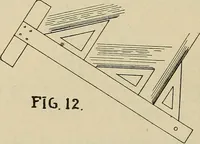 An illustration from Architectural drawing : a textbook that combines the parctical instructions and examples that the student needs, with the suggestive programs, supplementary problems, etc, required by the teacher, written by an architect of wide experience who has also taught the subject for years at Teachers' College, Columbia University, and Mechanics' Institute, New York (1920)