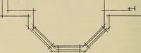 An illustration from Architectural drawing : a textbook that combines the parctical instructions and examples that the student needs, with the suggestive programs, supplementary problems, etc, required by the teacher, written by an architect of wide experience who has also taught the subject for years at Teachers' College, Columbia University, and Mechanics' Institute, New York (1920)