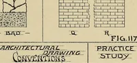 Picture 74 of 74 from Architectural drawing : a textbook that combines the parctical instructions and examples that the student needs, with the suggestive programs, supplementary problems, etc, required by the teacher, written by an architect of wide experience who has also taught the subject for years at Teachers' College, Columbia University, and Mechanics' Institute, New York (1920), leaf 236