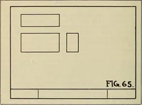 An illustration from Architectural drawing : a textbook that combines the parctical instructions and examples that the student needs, with the suggestive programs, supplementary problems, etc, required by the teacher, written by an architect of wide experience who has also taught the subject for years at Teachers' College, Columbia University, and Mechanics' Institute, New York (1920)