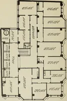 An illustration from Architectural engineering. With special reference to high building construction, including many examples of Chicago office buildings (1895)